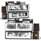 LED Headlight + Signal + Amber Corner Lamp for GMC C/K 1500-3500 (1994–2000)