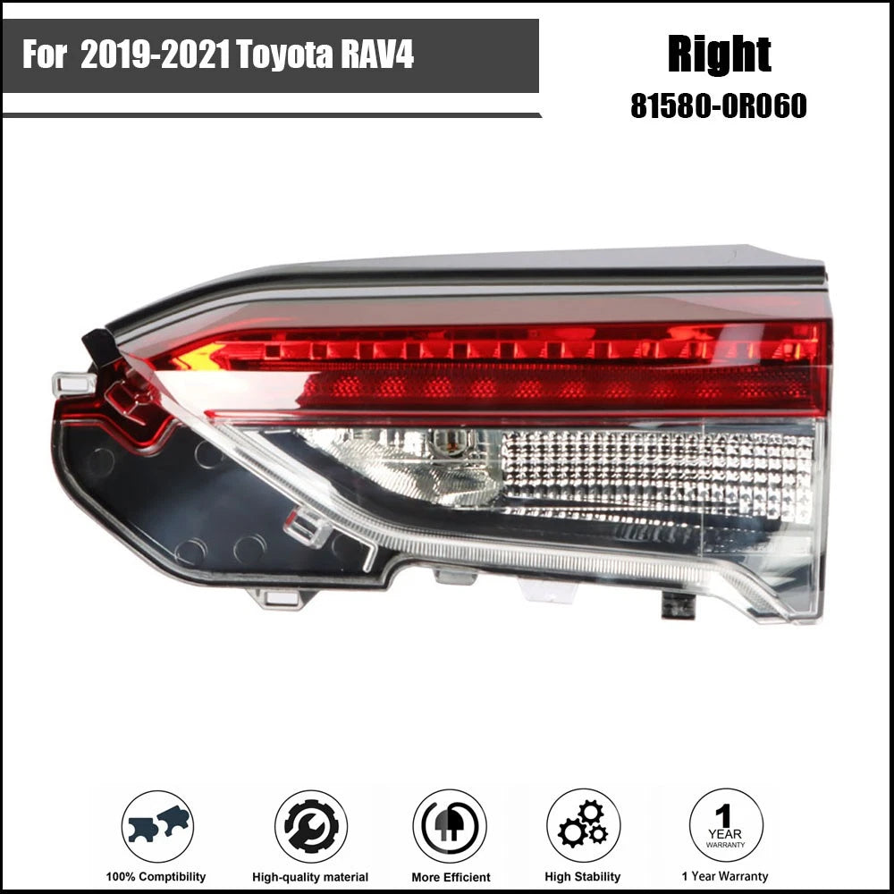 Taillight Assembly for Toyota RAV4 (2019–2021) Right Passenger Side