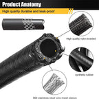 AN6 Automatic Transmission Cooler Lines for 4L60E & 4L65E