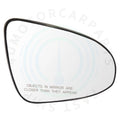 Chrome Convex Glass Mirror for Toyota Camry (2012–2017)