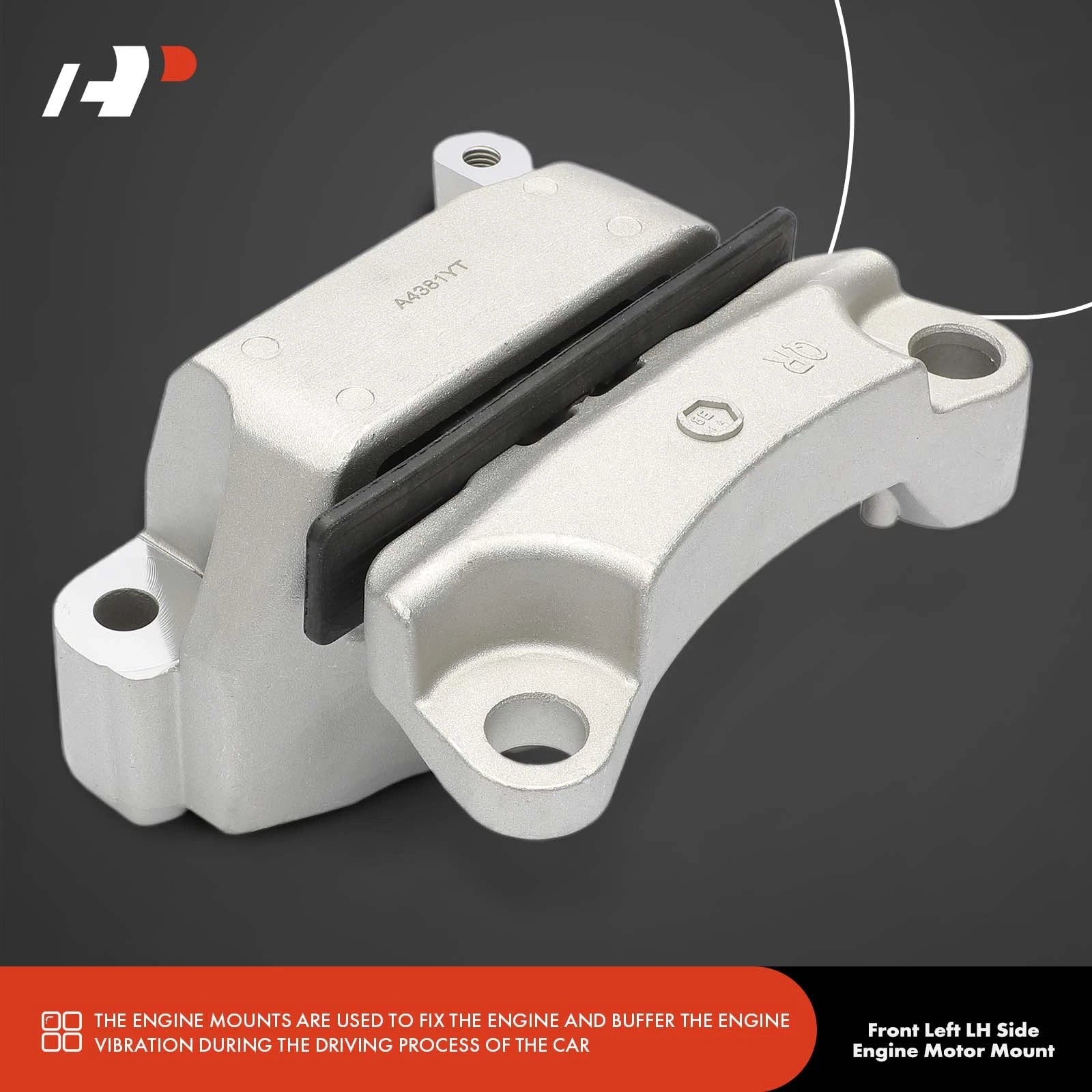 Front Left Engine Motor Mount for Nissan Altima (2019–2024) 2.5L Sedan