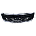 Replacement Gray Chrome ABS Plastic Front Grille For 2013-2017 Chevy Traverse