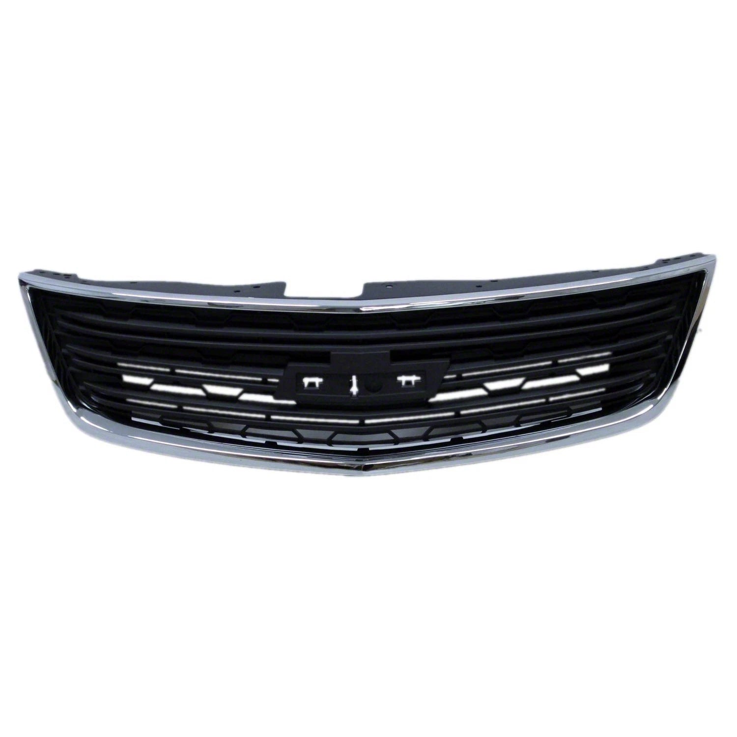 Replacement Gray Chrome ABS Plastic Front Grille For 2013-2017 Chevy Traverse