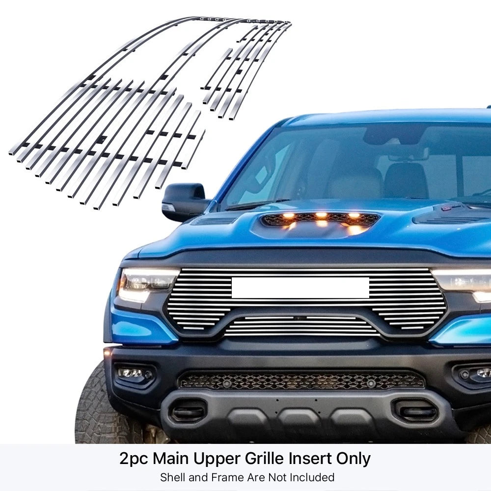 Stainless Chrome Billet Grille Insert for Ram 1500 TRX (2021-2024)