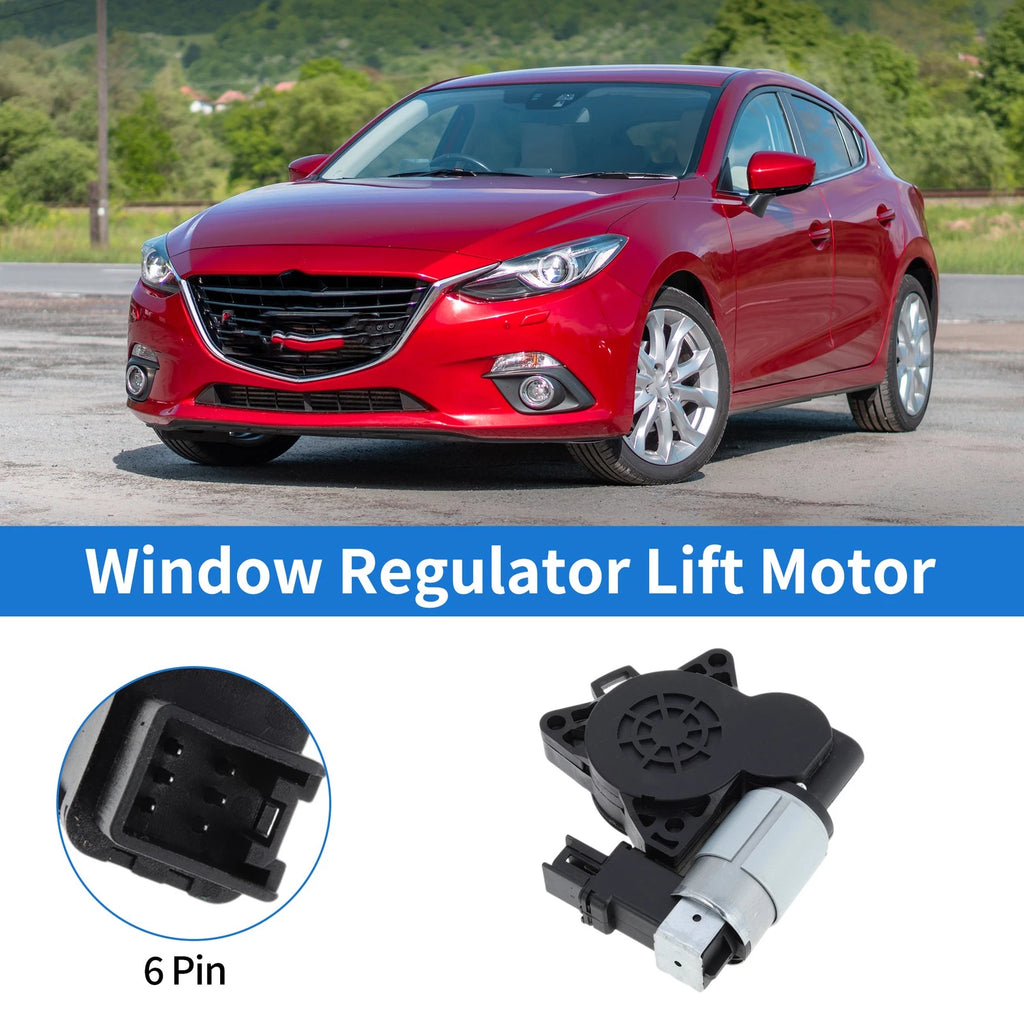 Power Window Regulator Lift Motor Kit for Mazda 3 6 CX-7 CX-9 (G22C5858XV)