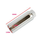 Oxygen Sensor Removal Socket Wrench / 7/8 Inch Steel Silver