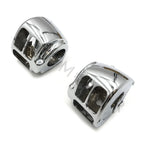 Chrome Switch Housing Cover Kit for Harley VRSC (2002–2017), XL (1996–2013), XR (2008–2012)