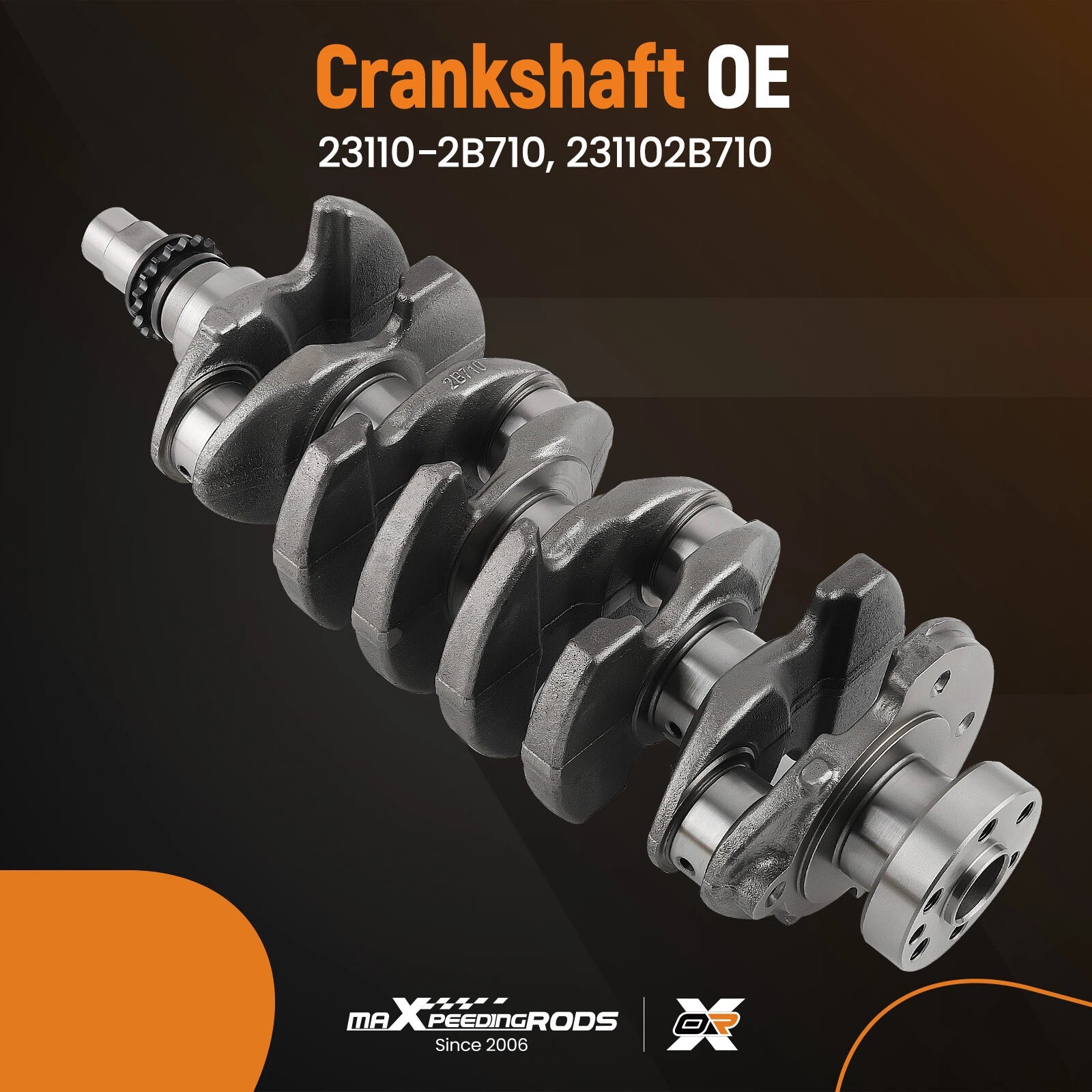Crankshaft, Connecting Rods & Bearing Set for Hyundai Tucson & Kia Soul (2016–2019)