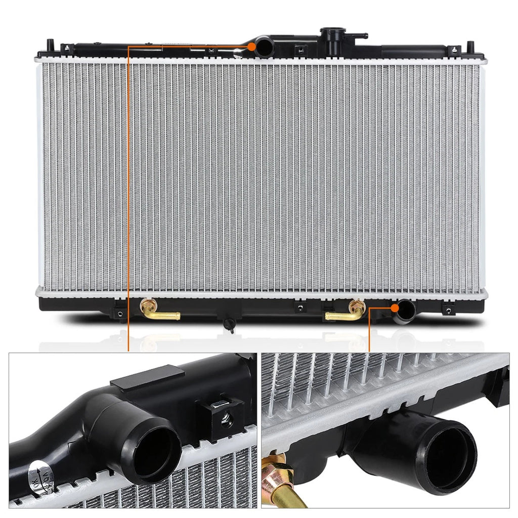 Aluminum Radiator for Honda Accord/Prelude L4 AT (1994–2001) DPI-1494