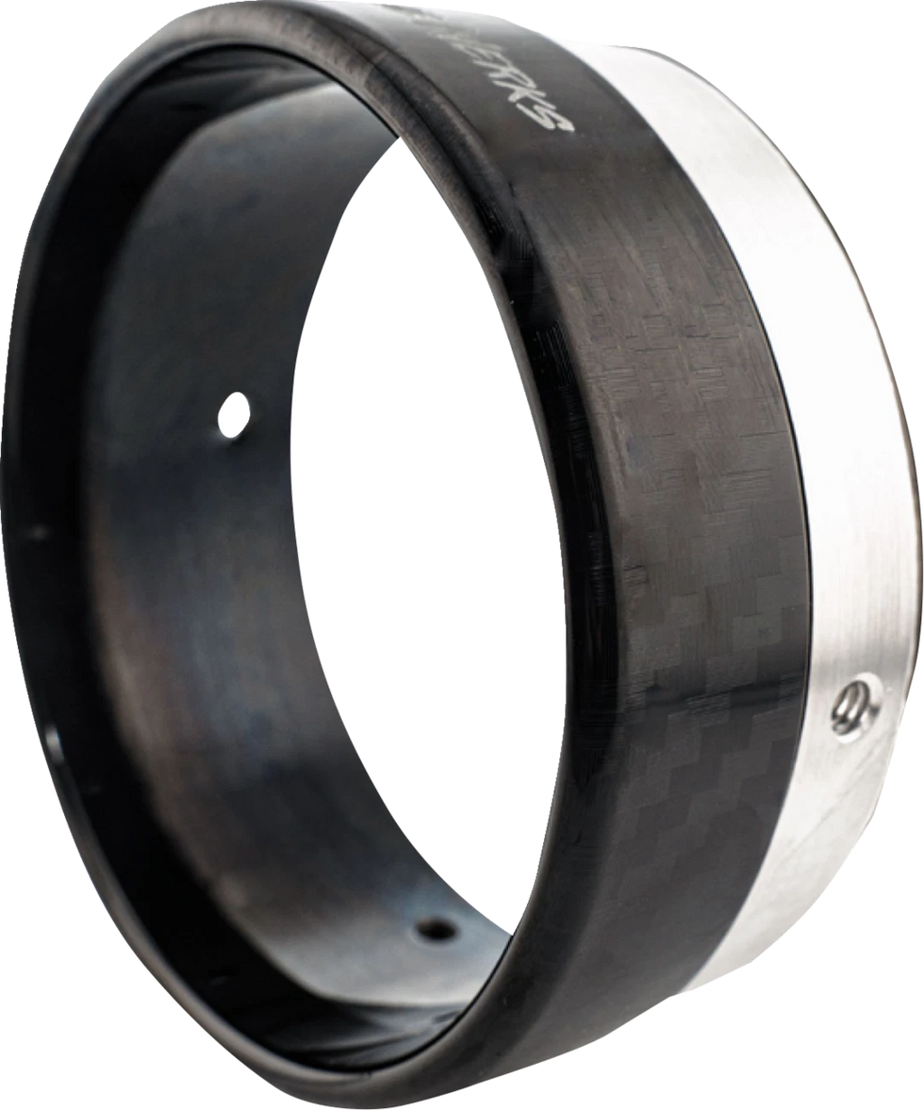 Exhaust End Cap for KHROME WERKS (2008–2021) - Billet Cut Tip - Digital Camo - 4-1/2"