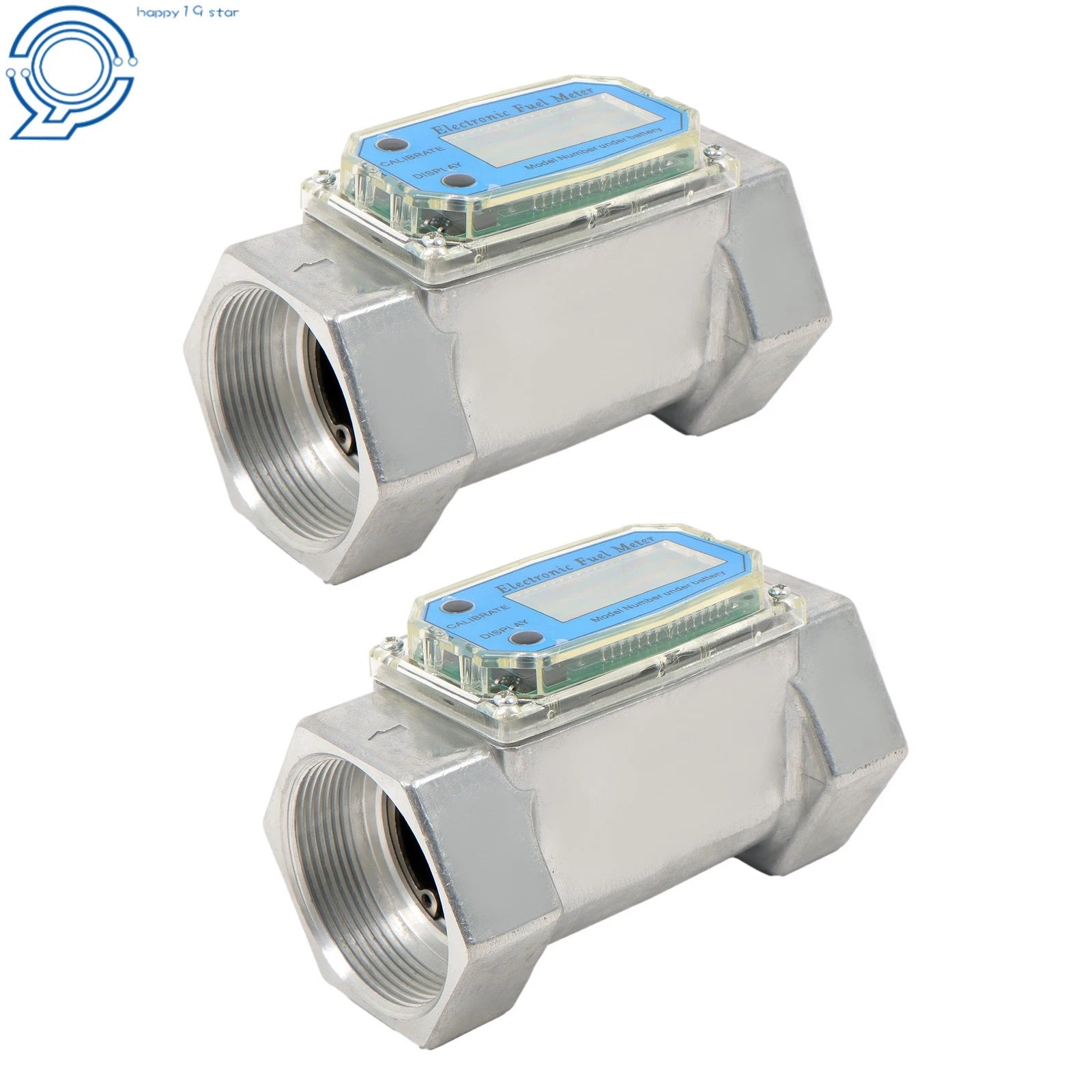 2X Digital Flow Meter for Accurate Liquid Measurement (15.8-132 GPM)