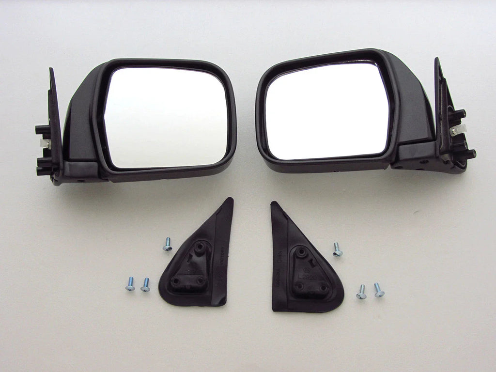 Chrome Door Mirrors for 88-97 Toyota Hilux Mighty-X 4Runner Surf (88-97)