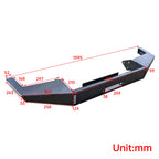 Winch Mount Front Bumper Kit for Jeep Cherokee XJ (1984–2001)