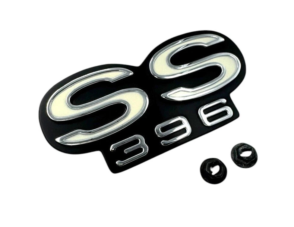 Rear Deck Tail Panel Emblem Replacement for 1967 Chevy Chevelle SS 396