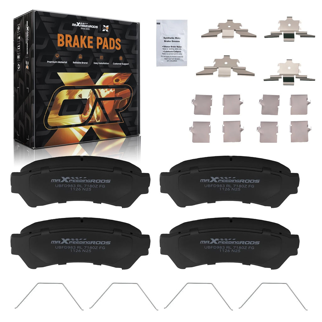 Rear Ceramic Brake Pads Kit for Ford Fusion, Lincoln MKZ (2006–2012)