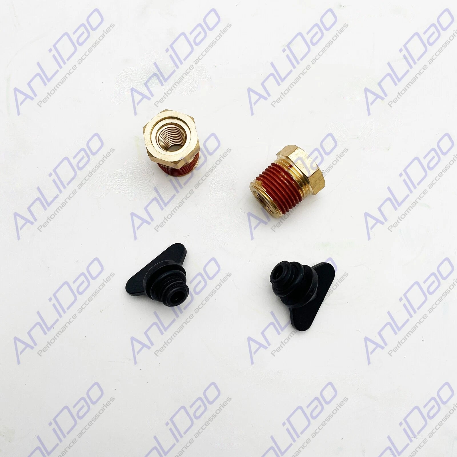 2Pcs Exhaust Manifold Drain Plug Kit for Volvo Penta 4.3-8.2L (479956, 19215)