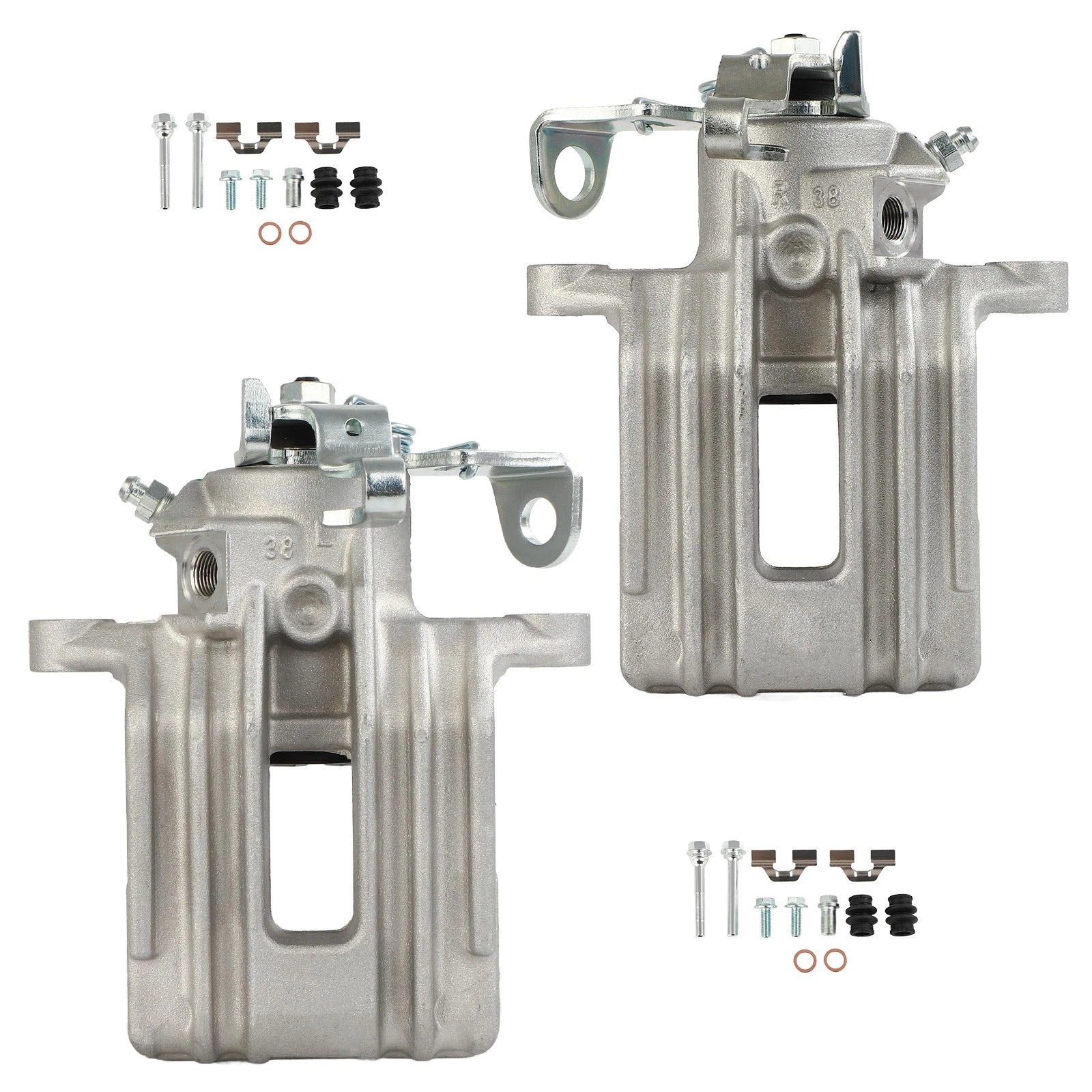 Set of 2 Rear Brake Calipers for Audi A3, TT (1999–2006)