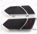 Chrome Billet Rear Passenger Foot Board for Harley Touring Road King (2014–2023)