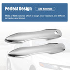 Set of 4 Door Handle Covers for Toyota Camry (2018–2023) Chrome