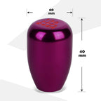 6-Speed Manual Transmission Short Throw Shift Knob for Universal (All Years) - Purple