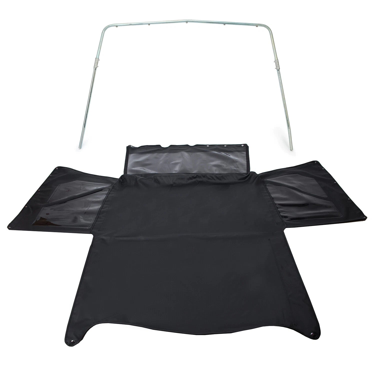 Soft Top with Zippered Windows & Steel Support Bow for Suzuki Samurai (1986–1994)