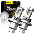 2X H4 AUXITO 9003 12000LM 200W LED Headlight Bulb for