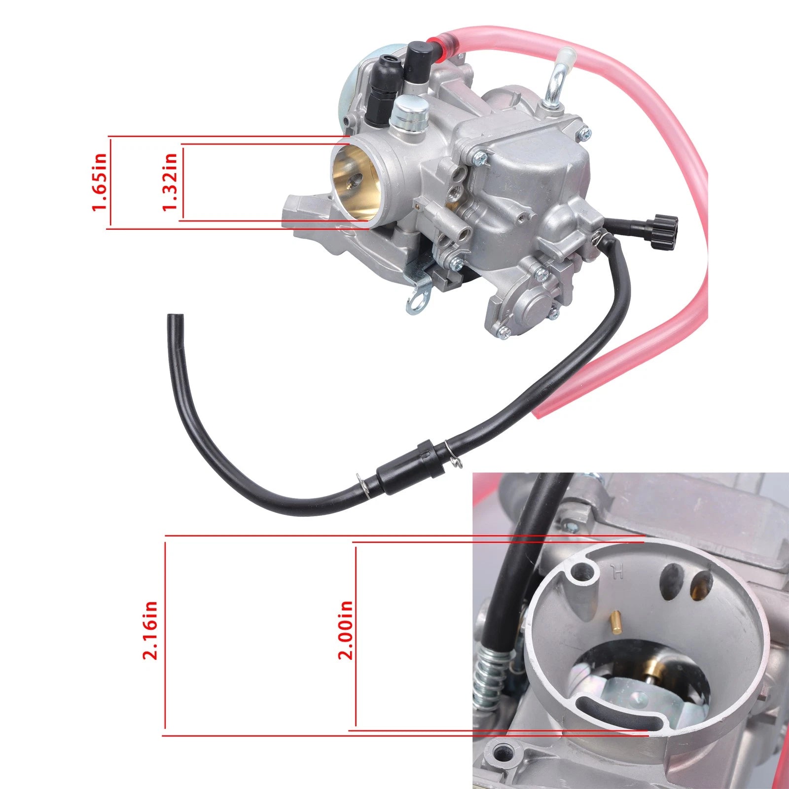 Carburetor for Arctic Cat 400 (2004) 0470-504