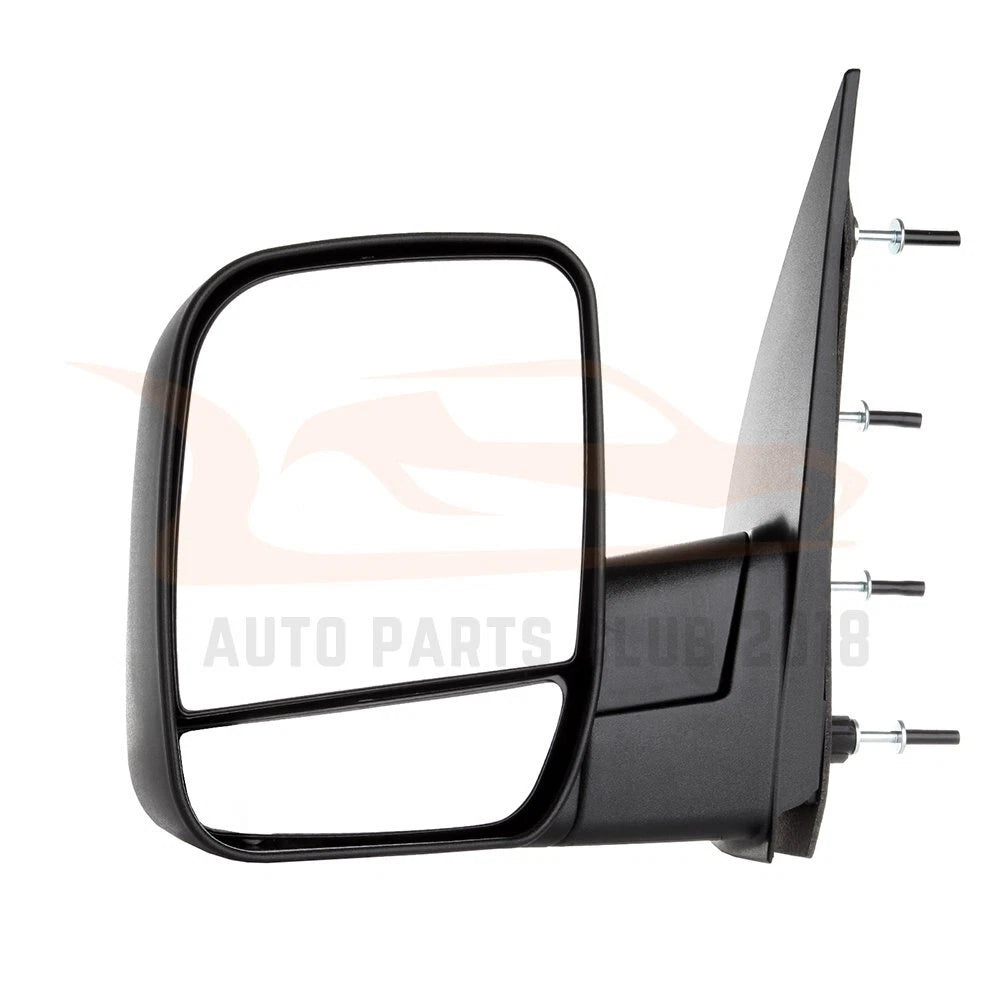 Driver Side Folding Manual Black Mirror for Ford E150-E550 Van (2002-2008)