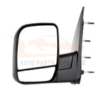 Driver Side Folding Manual Black Mirror for Ford E150-E550 Van (2002-2008)