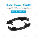 Pair Rear Outer Door Handle for Toyota Prado J150 (2009–2020)