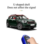 3D Blue Union Jack Key Fob Case for MINI Cooper F55 F56 F57 F60