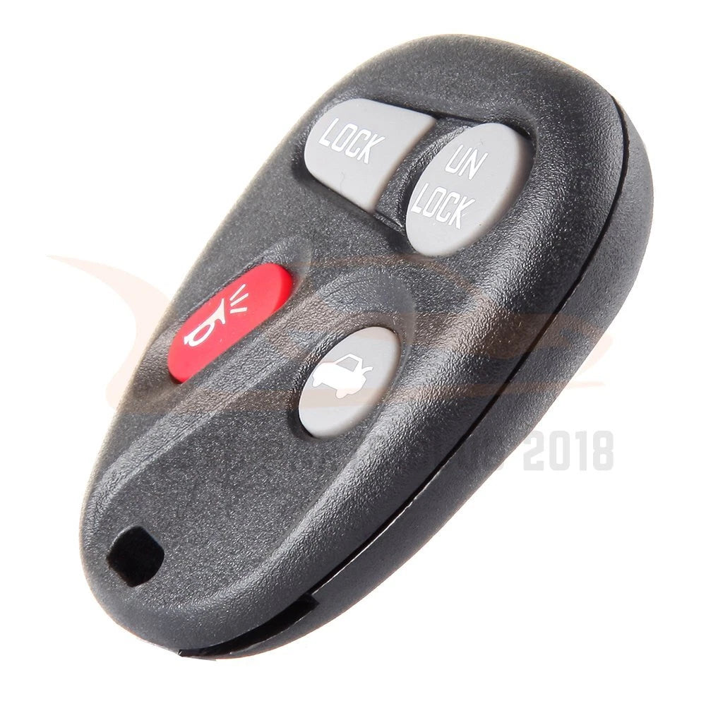 2X Keyless Key Fob Remote Case Shell for Chevrolet Blazer Corvette (2002–2005)