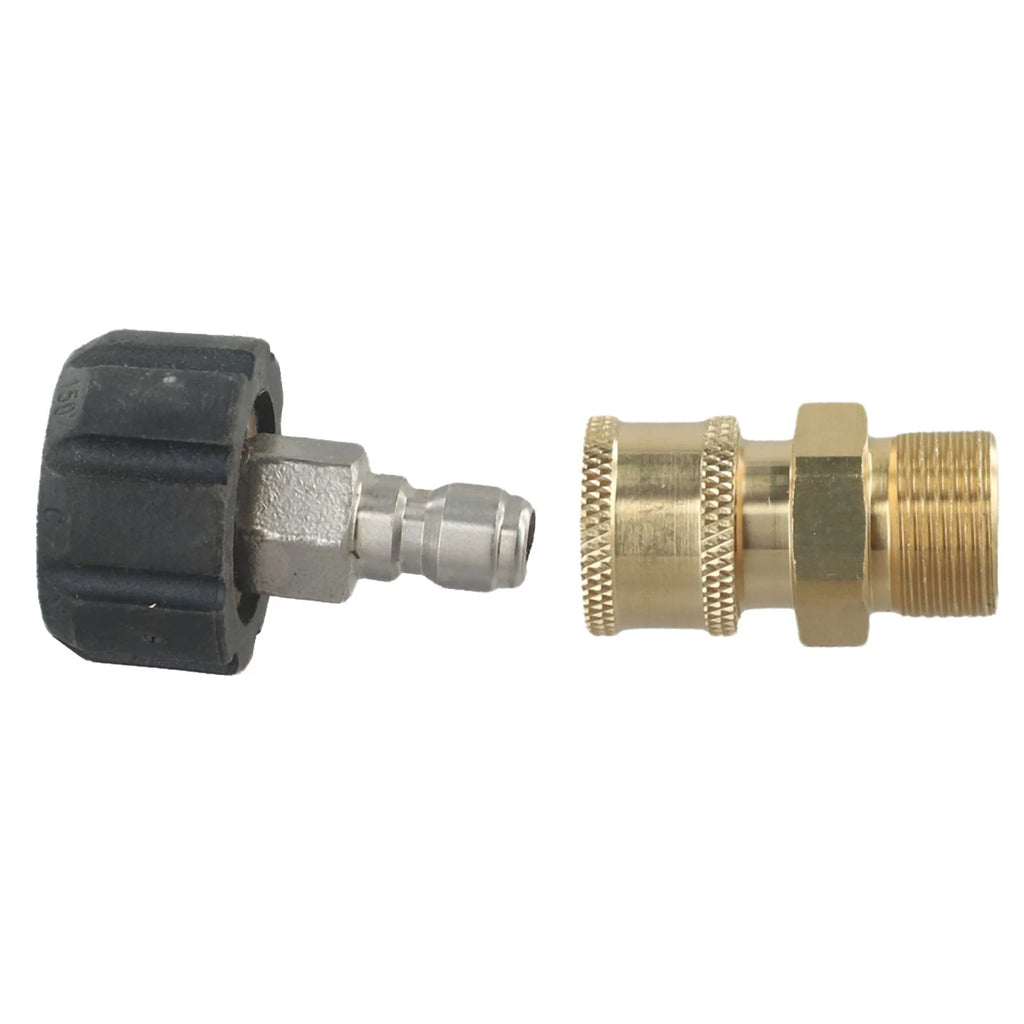 Pressure Washer Adapter 15mm M22 for Spray Tool Hose (5000 PSI)