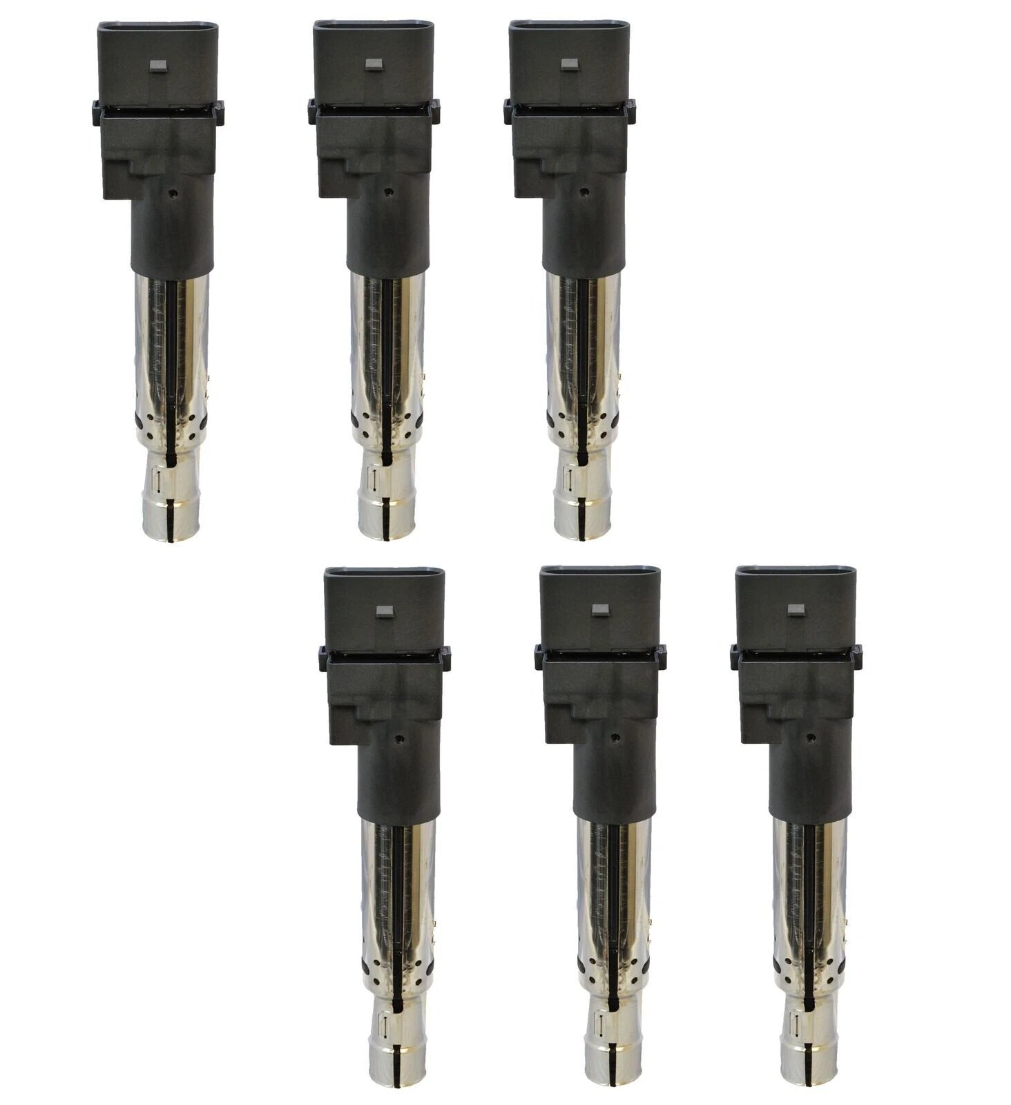 Set of 6 Denso Ignition Coils for Audi A3 Quattro TT Quattro VW Eos (2006–2012)