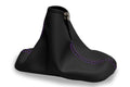 Leather Manual Shift Boot Cover for Chevrolet Cavalier (2000–2005) Purple Stitch