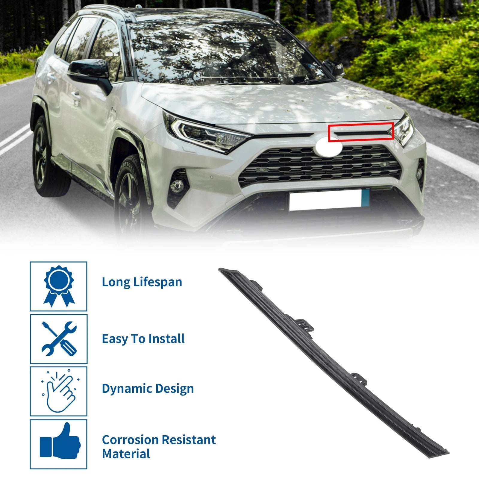 Front Grille Trim for Toyota 