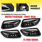 Set of 4 Interior Door Handles for Chevrolet Cruze (2011–2015)