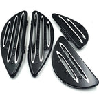Stretched Floorboard Set for Harley Touring Glide FLH (2014–2023)