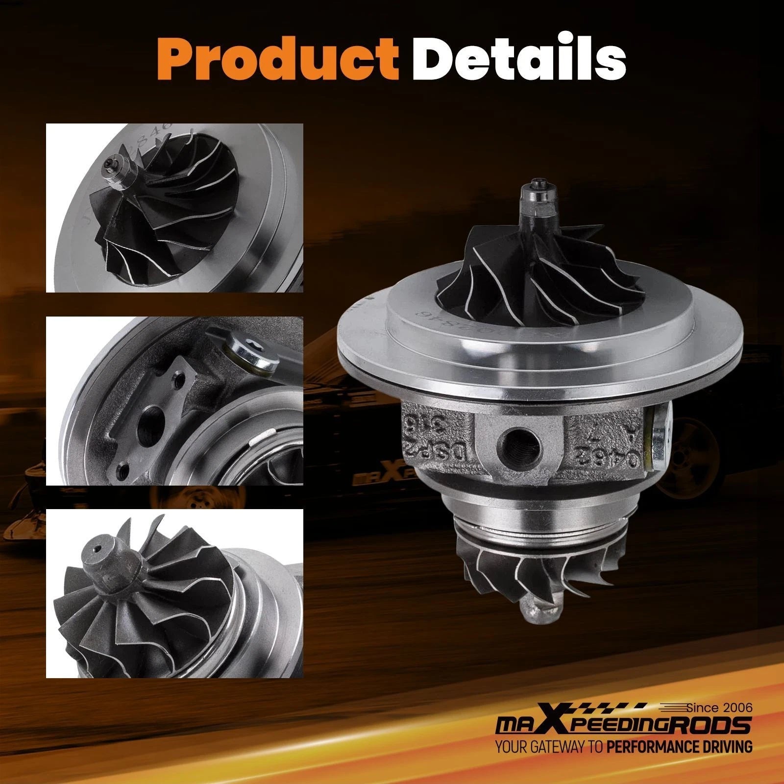Turbo CHRA Cartridge for Mazda Speed 3, 6, CX-7 (2007-2012)