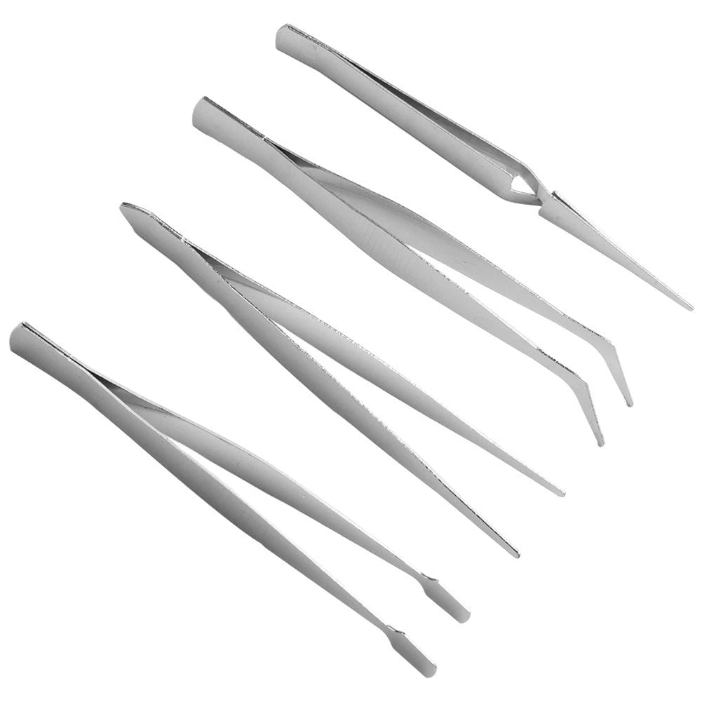 4X Anti-Skid Tweezers for Mobile Phone Repair