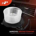 Front HVAC Blower Motor & Resistor Kit for Jeep Grand Cherokee (2005–2008)