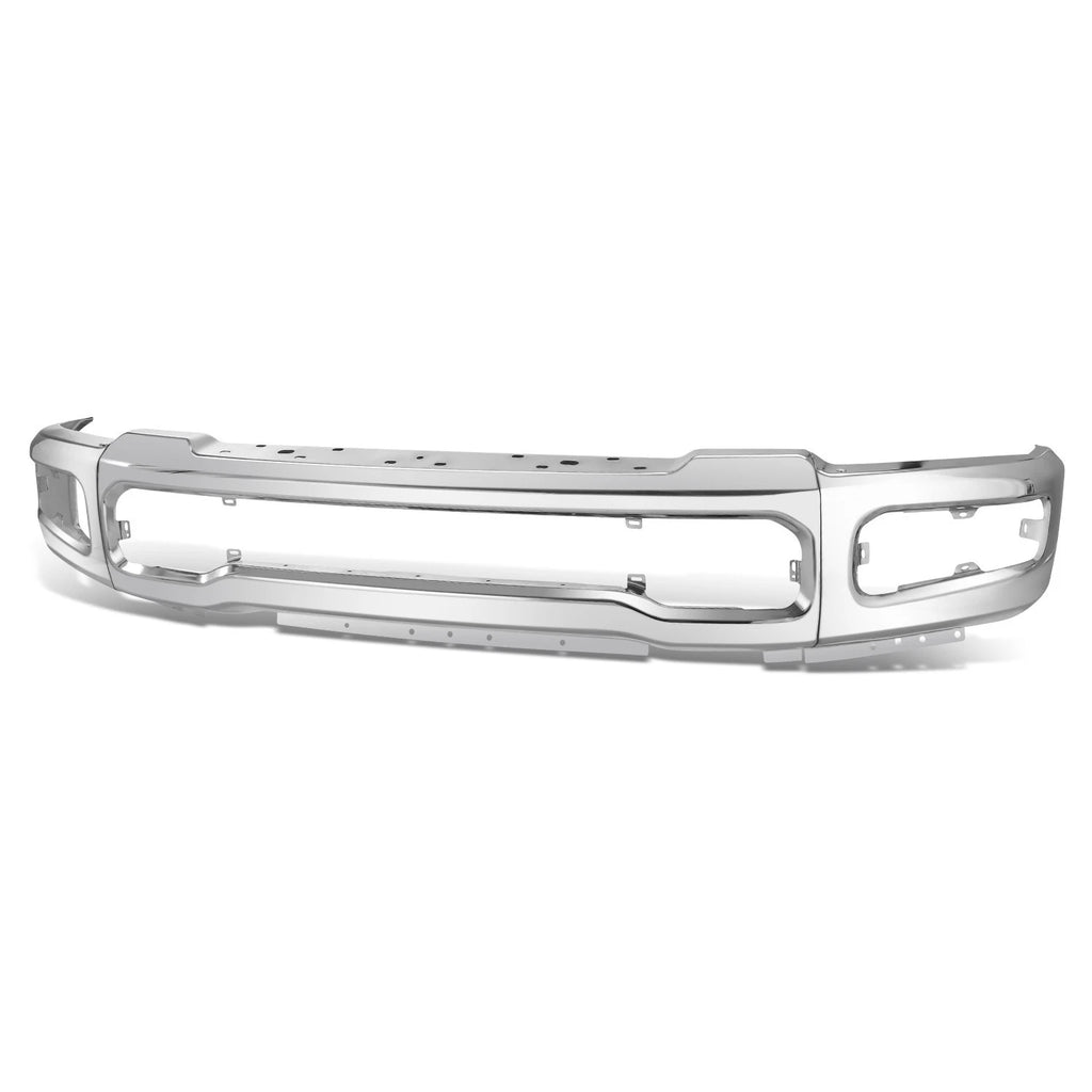 Chrome Front Bumper Face Bar w/ Fog Light Holes for Ford F-250 F-350 (2023–2026)