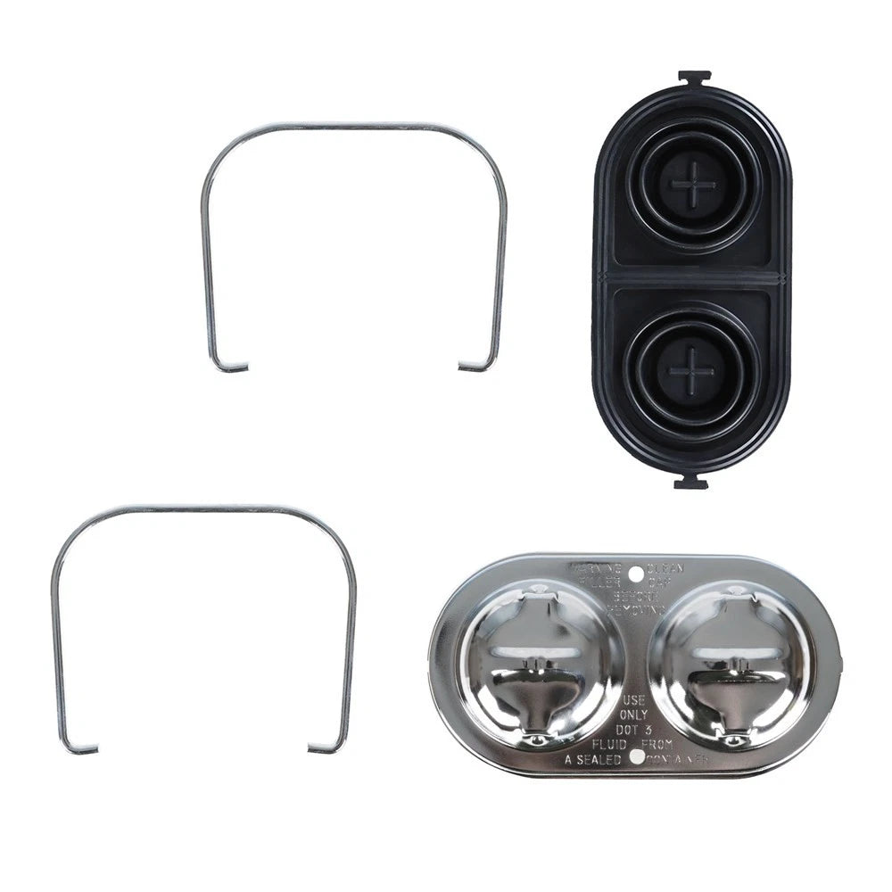 Set of 4 Master Cylinder Covers for Chevrolet Corvette (1967–1982)