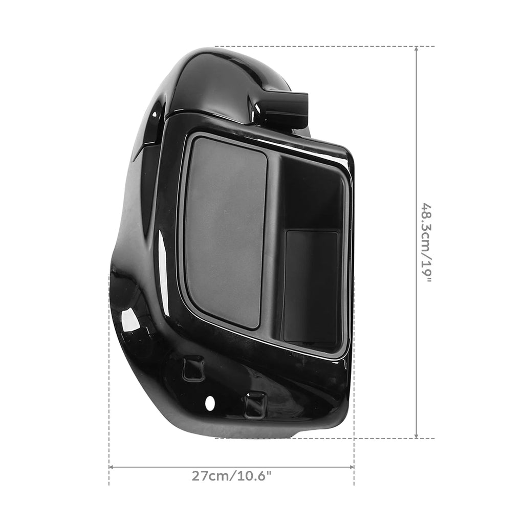Lower Vented Fairings Glove Box for Harley Touring Electra Glide (2014–2024)