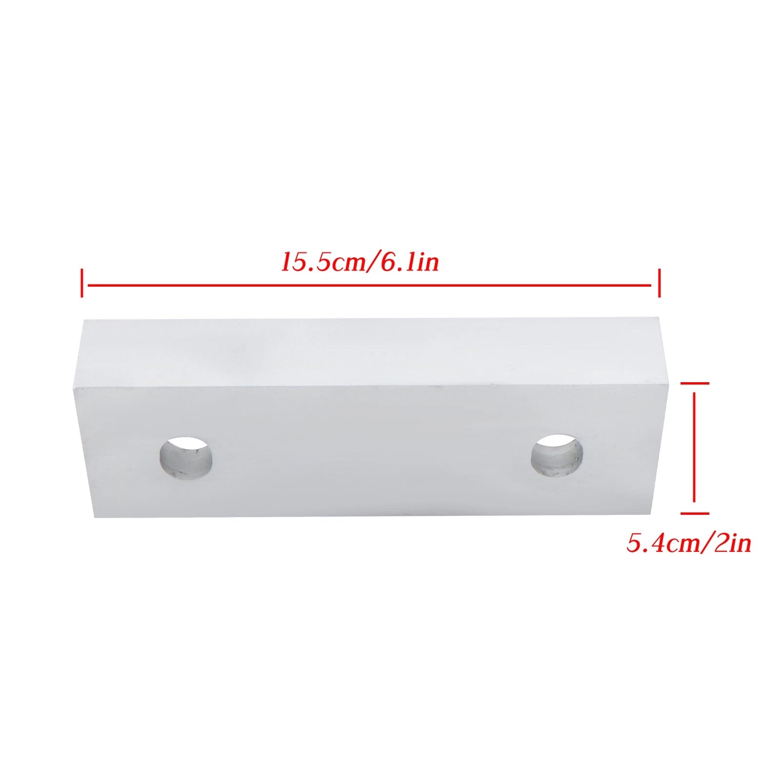 5 Pack Reversible Soft Jaws for 6" Vise (Machined Aluminum)