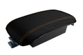 Leather Console Lid Armrest Cover for Lincoln MKX (2007–2010) Orange Stitch