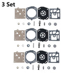 3X Carburetor Gasket Repair Kit for Walbro K22-HDA
