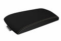 Console Lid Armrest Cover for Ford Flex (2009–2019) Carbon Fiber Beige Stitch