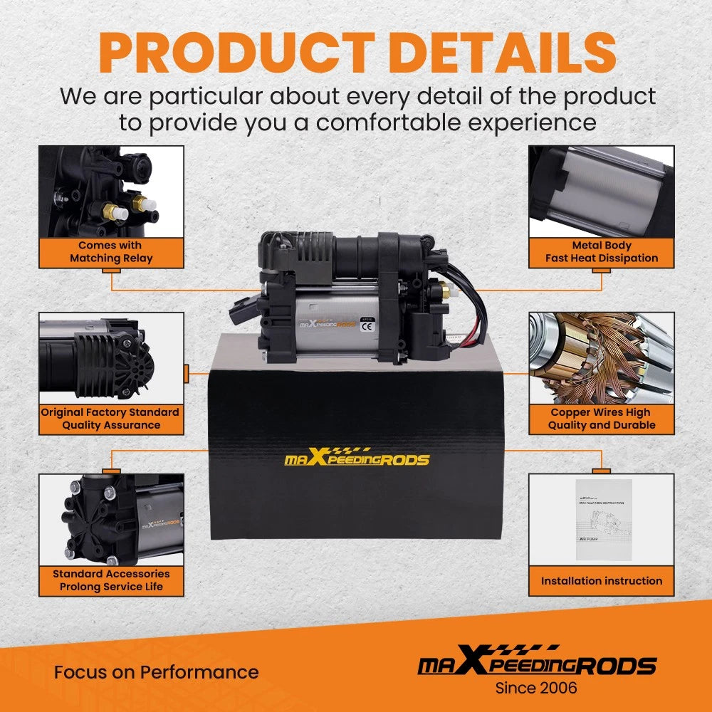 Air Suspension Compressor for Dodge Ram 1500 (2013-2019)