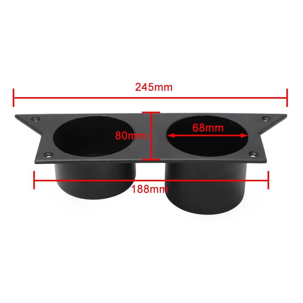 Dual Cup Holder Replacement Ash Tray for Chevy Camaro (3rd Gen)
